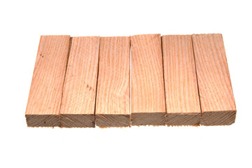 firewood isolated on white background