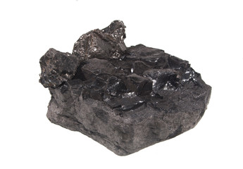 coal isolated on white background