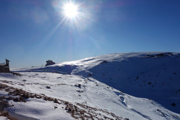 The Altissimo Peak of Nago in northern Italy Prealps