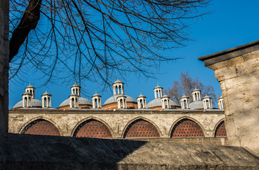 Fine example of ottoman Turkish architecture fragments