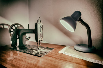 Old sewing machine