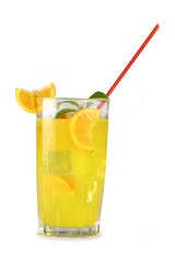 A Glass of Fresh Orange Juice