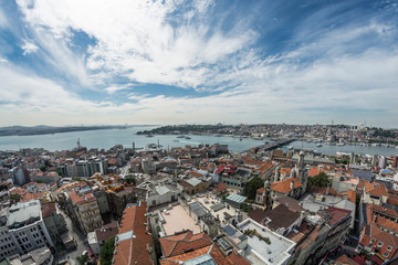 Fototapeta na wymiar Skyline of Istanbul.