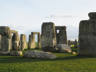 Stonehenge close up view