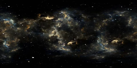 Weltraumhintergrund mit Nebel und Sternen. Panorama, Umgebung 360 HDRI-Karte. Gleichwinklige Projektion, sphärisches Panorama © Peter Jurik