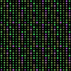 Obraz premium Abstract seamless pattern background with multicolored various rhombuses.