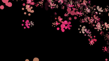 Background with paint. Divorces and drops. Periwinkles.