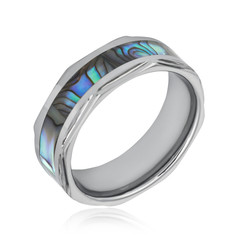 Fashion Male ring isolation white