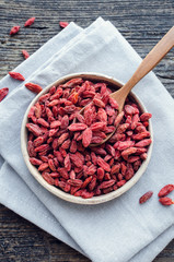 Healthy goji berries