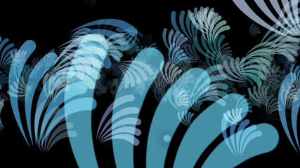 Abstract background pattern with plant matter.