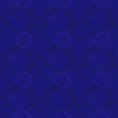 Seamless background pattern with various colored circles.