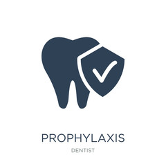 prophylaxis icon vector on white background, prophylaxis trendy