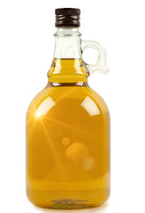 olive oil products over wooden table