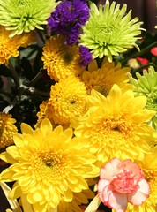 Yellow Bouquet Flowers