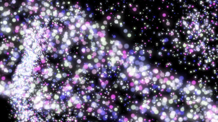 Background of multi-colored circles. Abstract background pattern.