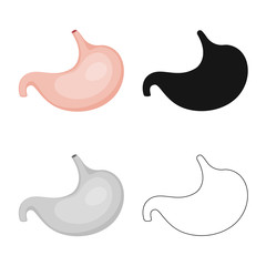 Vector design of biology and scientific logo. Set of biology and laboratory stock symbol for web.