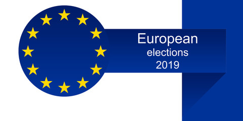 Obraz na płótnie Canvas 23 - 26 May European elections 