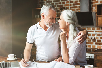 couple working together on the kitchen