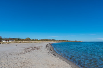 Beach on the Danish Countryside