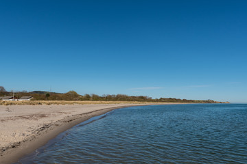 Beach on the Danish Countryside