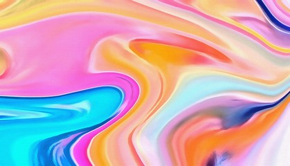 Creative painting pictorial art. Colorful wallpaper in modern style. Abstract texture background. Digital artwork for graphic design or prints on canvas. Stock. Can be used as conceptual pattern.