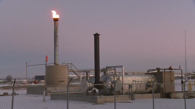 fracking operation