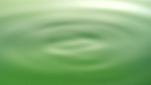 Water droplets (slow motion)green tea, Japanese tea