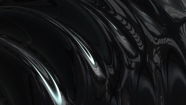 3d curved shape abstract motion graphics background