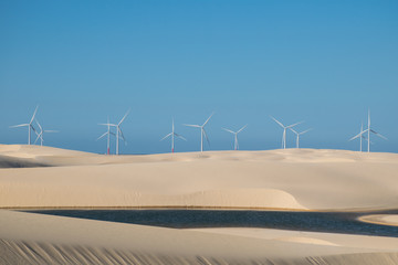 Lencois Maranhenses Wind Farm, Brazil