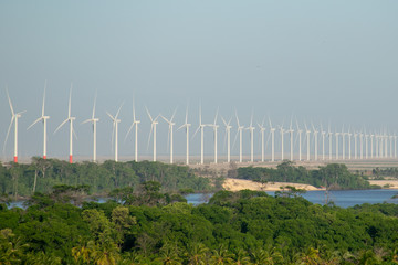 Lençois Maranhenses Wind Farm, Brazil