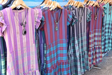 shop clothes for sales at market