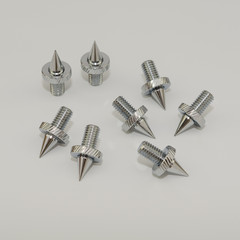 Speaker spikes. Speaker stand spikes