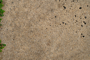 Texture plastered yellow wall