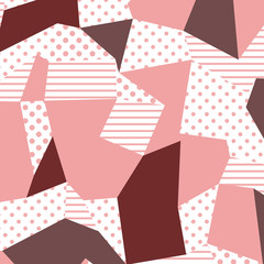 80s and 90s retro style. The Memphis pattern. Trending abstract design with geometric shapes
