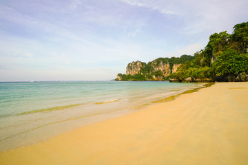 Beautiful sandy beach