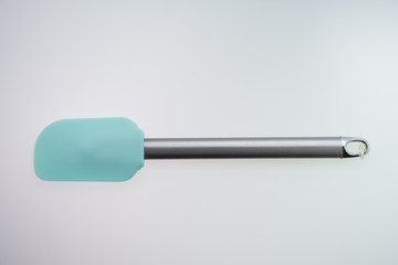 Rubber scraper, equipment for make bakery on white background