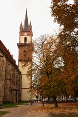ROMANIA,Bistrita,,Evangelical Church Tower  