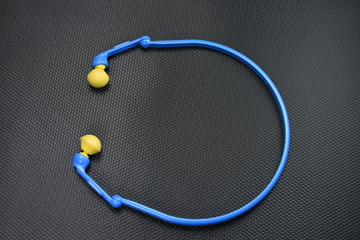 blue Protective earplugs