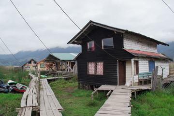 Fototapeta na wymiar Casa de Laguna