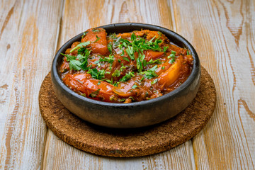 Chakhokhbili chicken Georgian cuisine