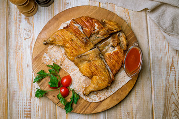 fried chicken tobacco