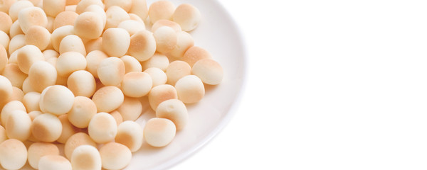 Baby food small bread potato flour