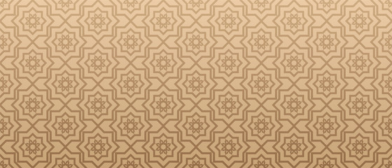 Background pattern. Brown wallpaper. Modern decorative background. Geometric pattern background. Abstract pattern design. Minimal style. Vector art