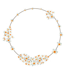 Flowers,Wedding Watercolor Wreath, Bouquets,Frame Floral,Flowers arrangement decorate,Hand painted,isolated on white background, floral invitations, greeting card, DIY.