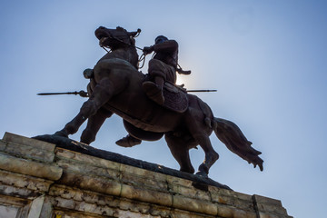 Monuments of King Naresuan the Great Phra Nakhon Si Ayutthaya Province, Thailand