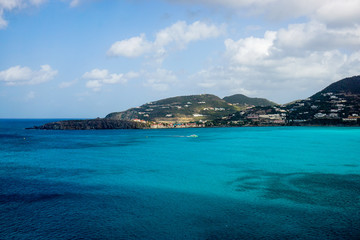 Fototapeta premium Caribbean Islands from the ocean