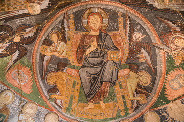 Christian mosaic art at Rose Valley Cappadocia, Turkey