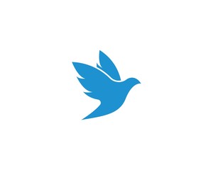 Dove bird Logo Template
