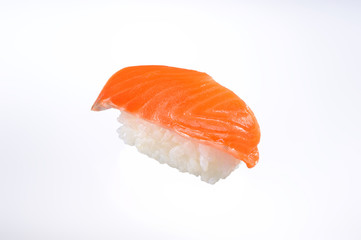 サーモン握り　サーモンの握り寿司　御寿司