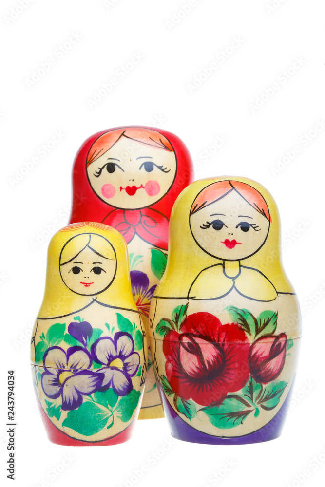 Wall mural Three Russian dolls